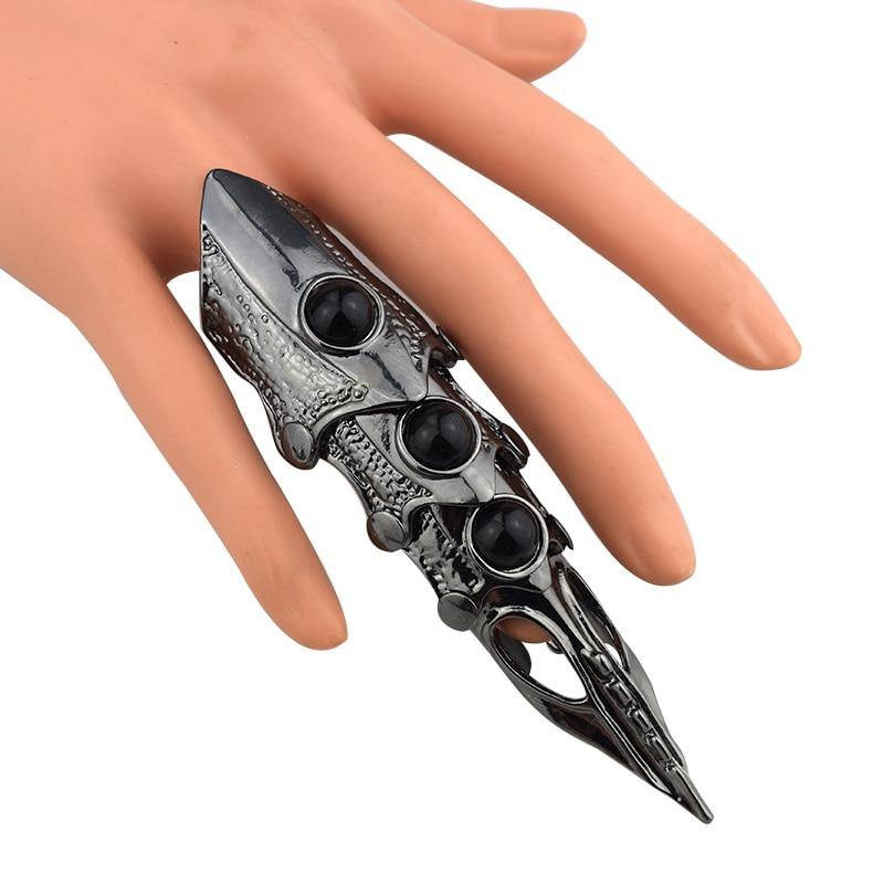 Raven's Claw Finger Length Ring - Wyvern's Hoard