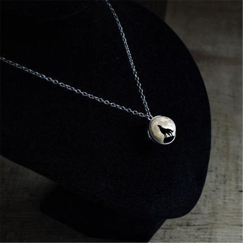 Wolf Moon Sphere Necklaces - Wyvern's Hoard