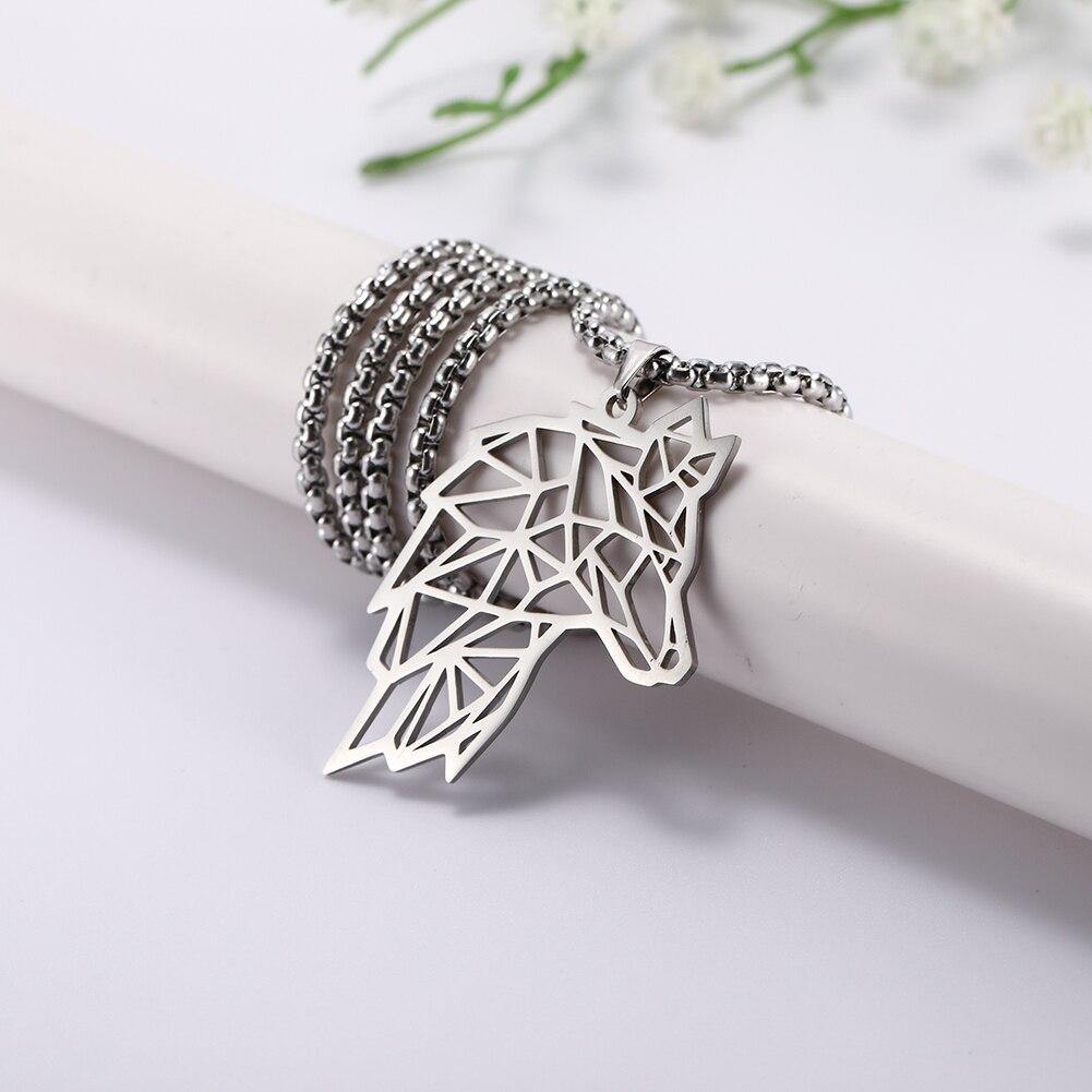 Geometric Wolf Necklaces - Wyvern's Hoard