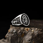 Egyptian Wadjet Signet Ring