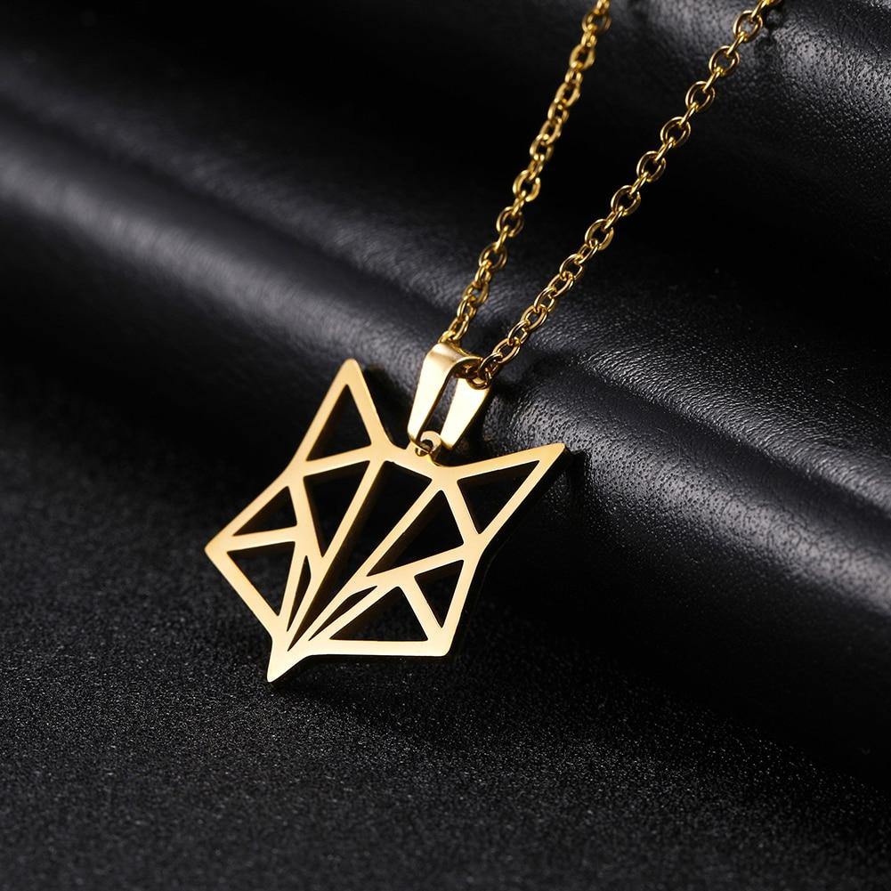Geometric Fox Ring & Necklace - Wyvern's Hoard