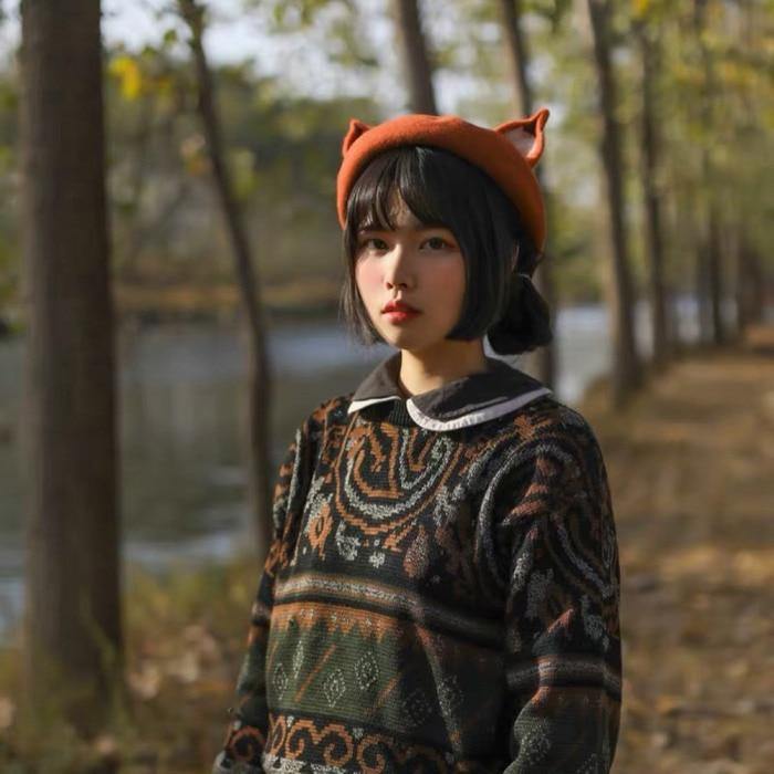 Fox Ears Beret - Wyvern's Hoard