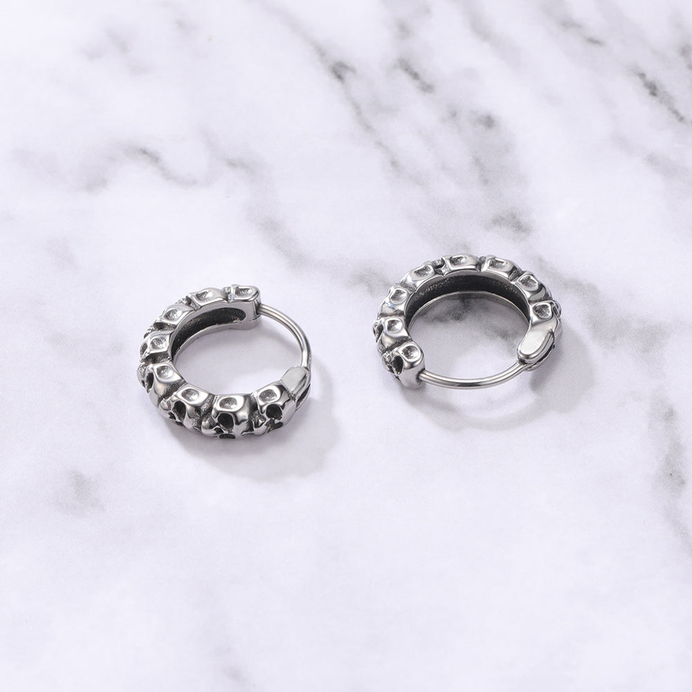 Ominous Skulls Earrings