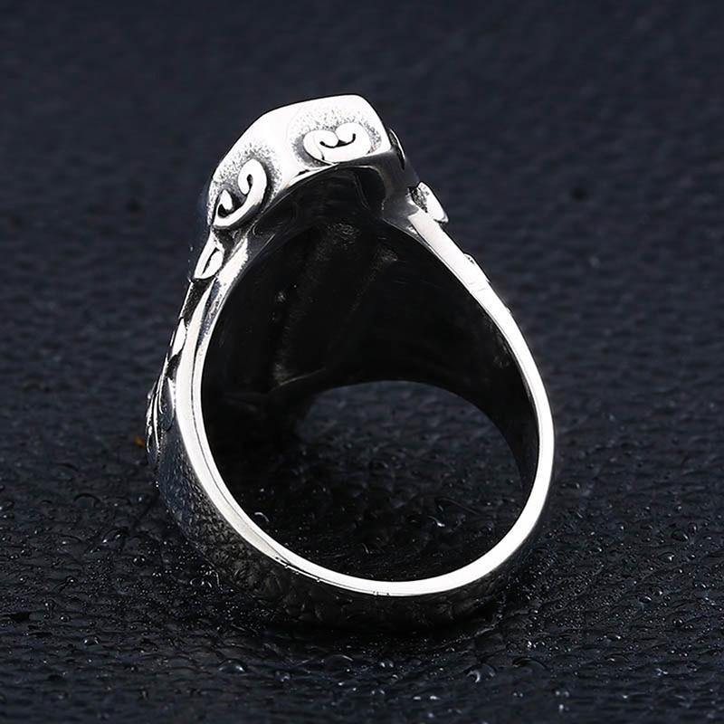 Purple Angel's Casket Ring