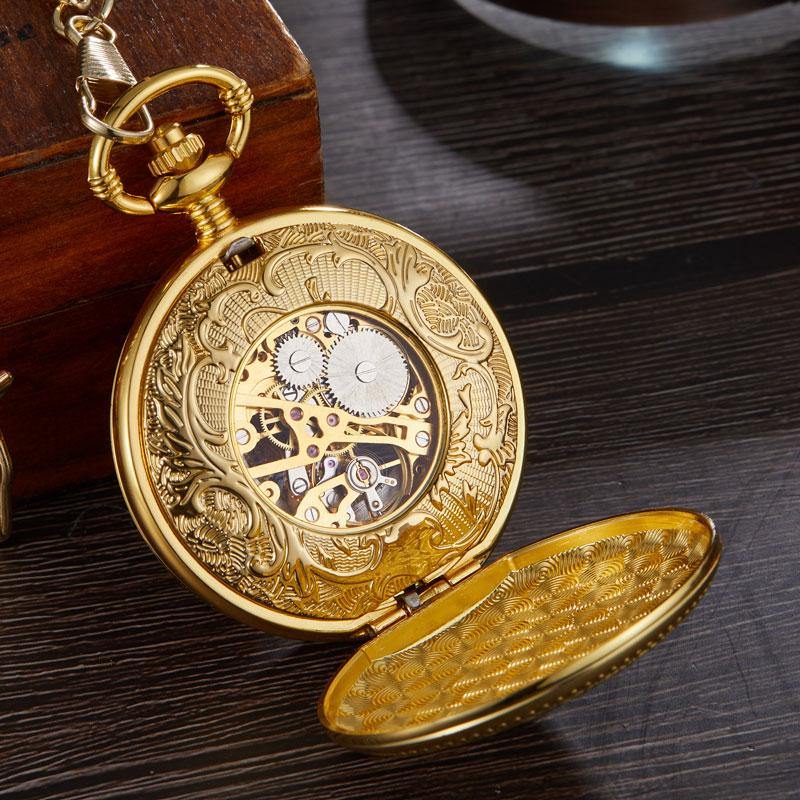 Immortal Phoenix Mechanical Pocket Watch - Wyvern's Hoard