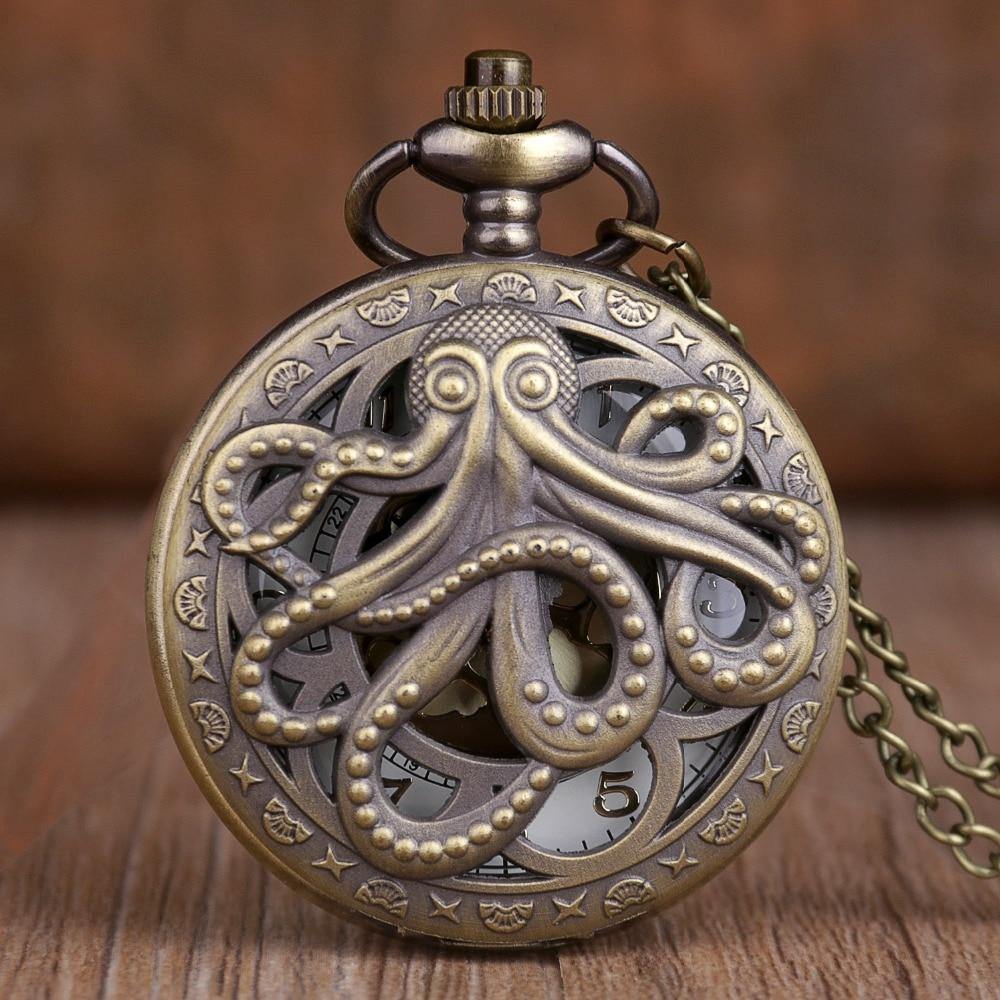 Steampunk Kraken Pocket Watch - Wyvern's Hoard