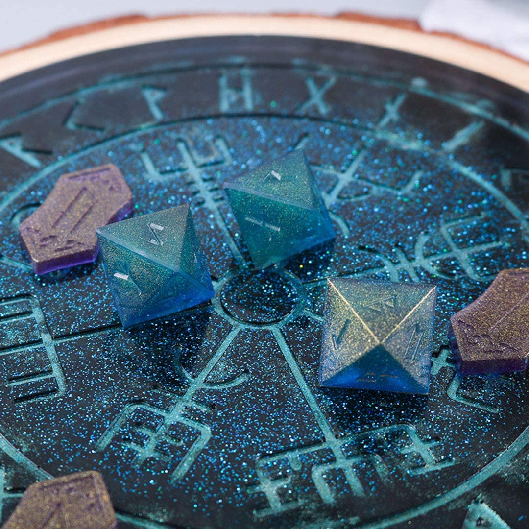 Elder Futhark Runes & Vegvísir Silicone Molds