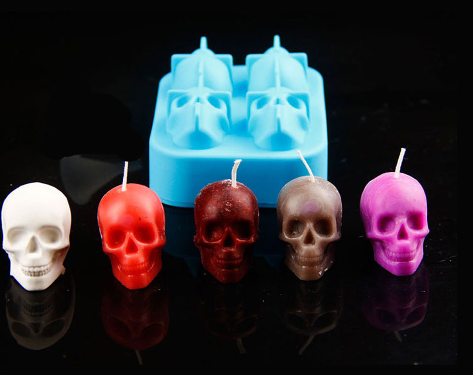 Epic 3D Skull Silicone Mold