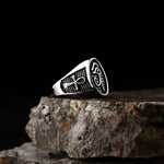 Egyptian Wadjet Signet Ring