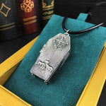 Ancient Skeleton's Casket Necklace