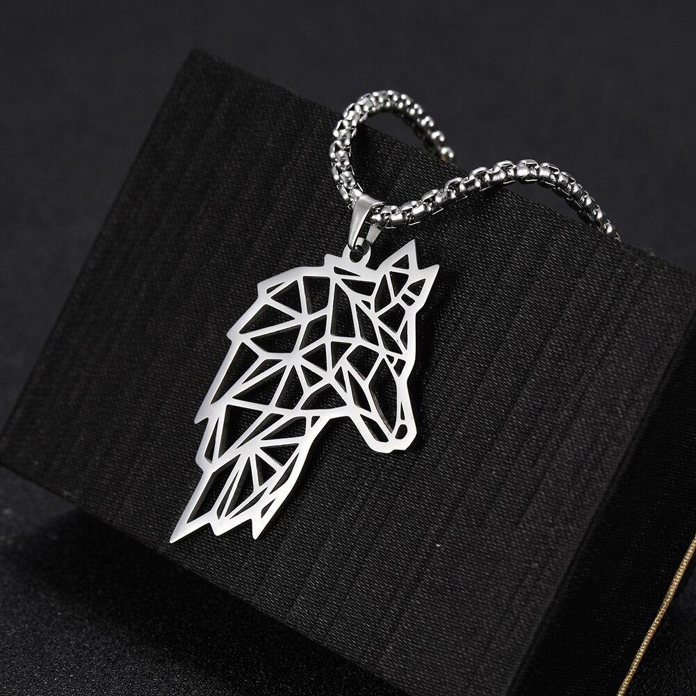 Geometric Wolf Necklaces - Wyvern's Hoard