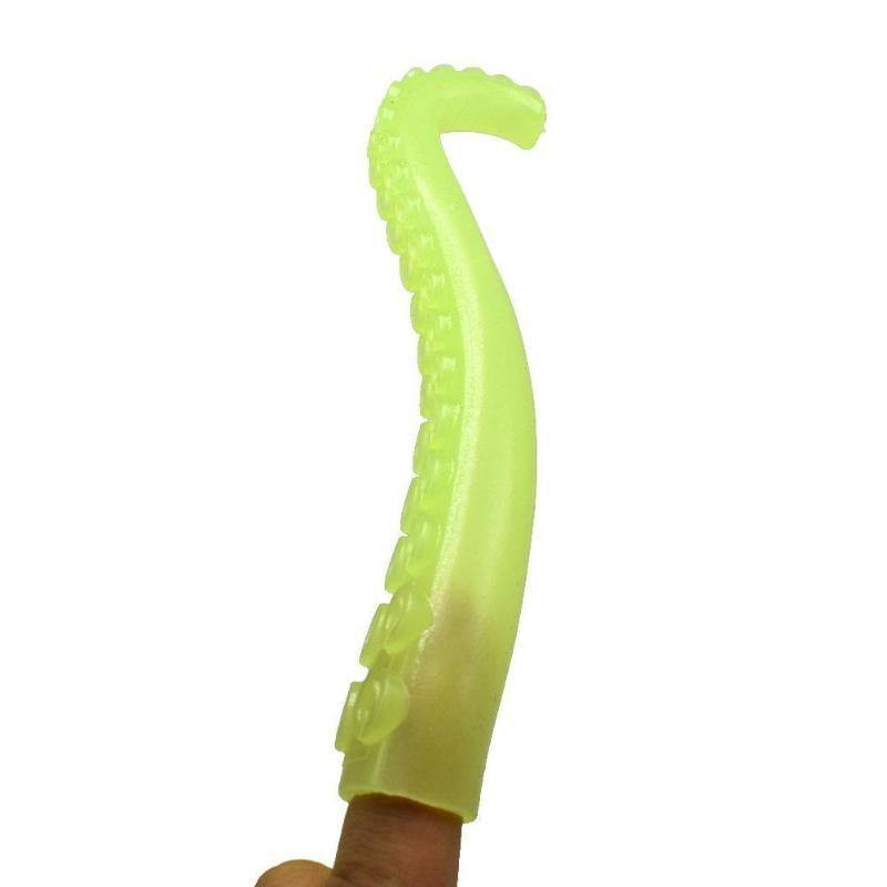 Glow In The Dark Finger Tentacles (Pack of 5) - Wyvern's Hoard