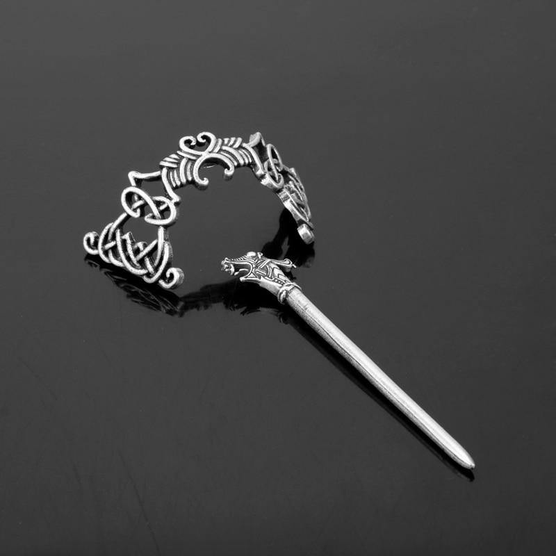 Celtic Knots Hair Stick Barrettes - Wyvern's Hoard