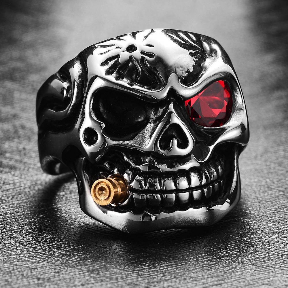 Cigar Skull Ring - Wyvern's Hoard