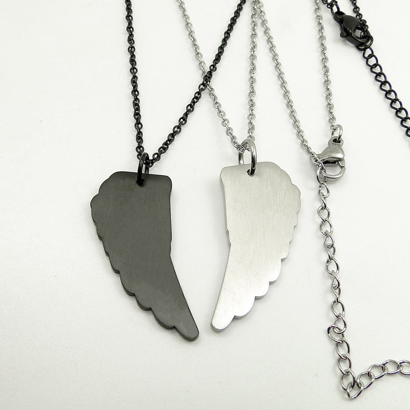 Divine Wings Couple Necklaces