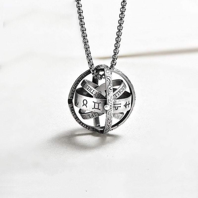 Armillary Astrological Sphere Ring - Wyvern's Hoard