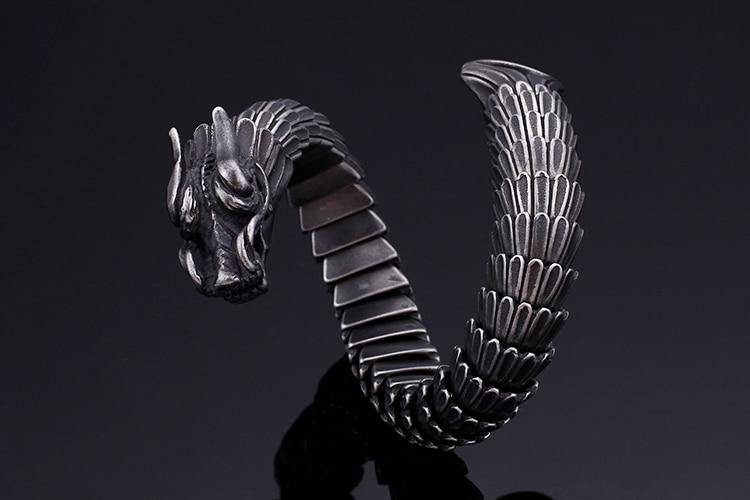 Dragon Ouroboros Bracelet - Wyvern's Hoard