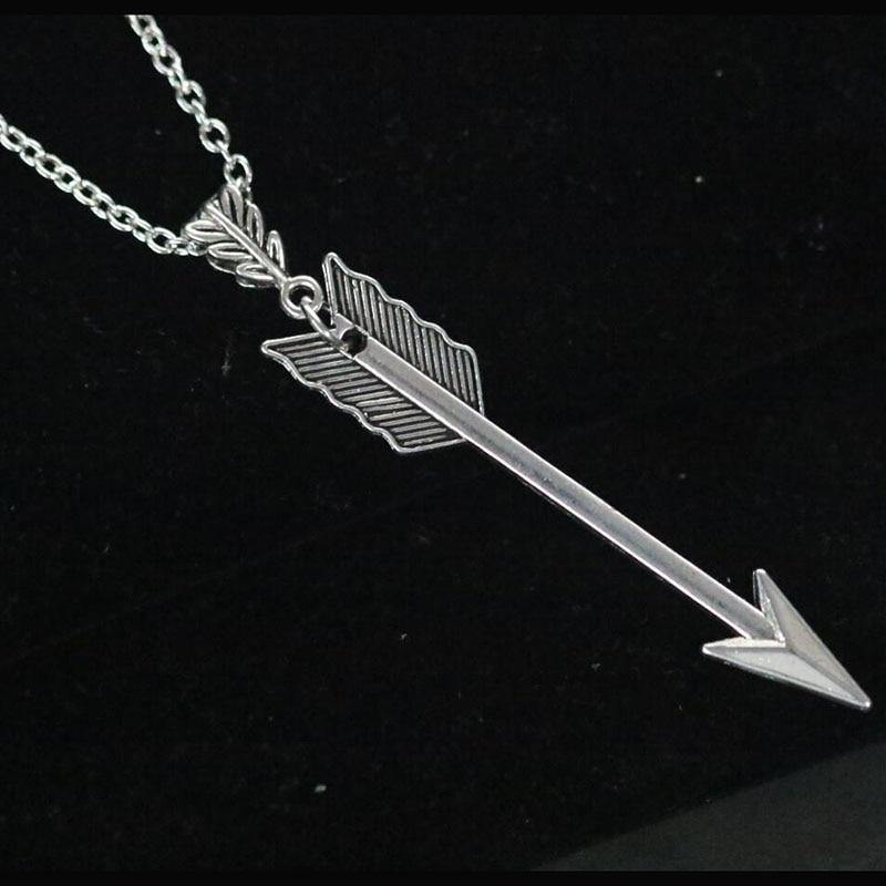 Silver Arrow Necklace - Wyvern's Hoard