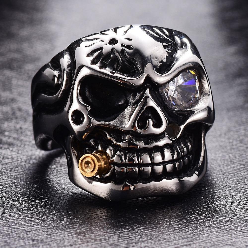Cigar Skull Ring - Wyvern's Hoard
