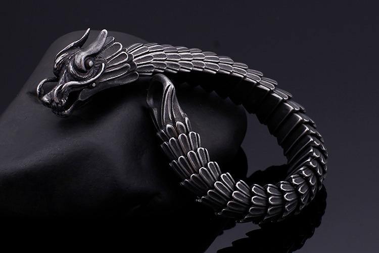 Dragon Ouroboros Bracelet - Wyvern's Hoard