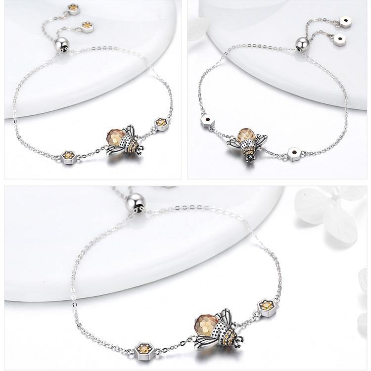 Bumblebee Sterling Silver Jewelry Set - Wyvern's Hoard