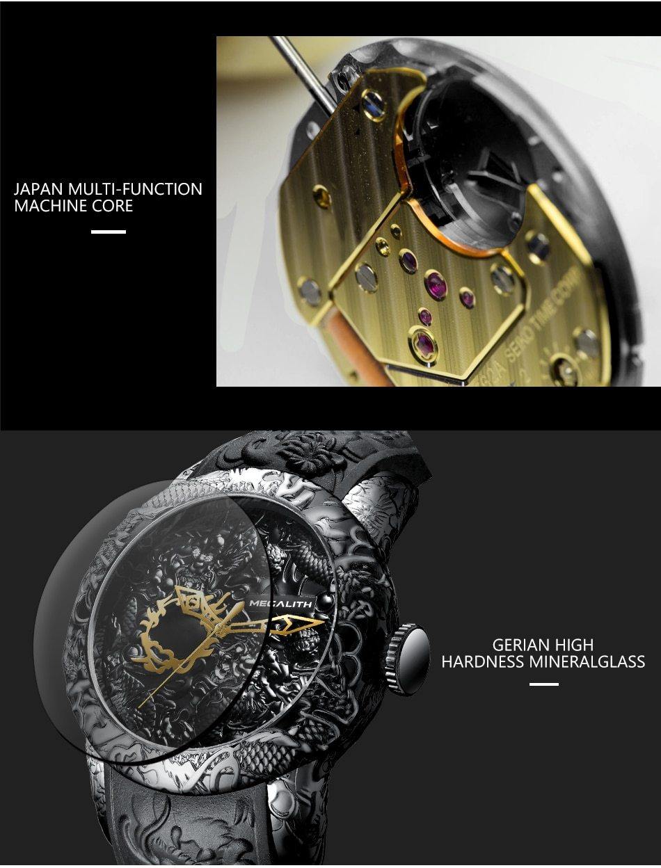 Celestial Dragons Mechanical Watch - Wyvern's Hoard