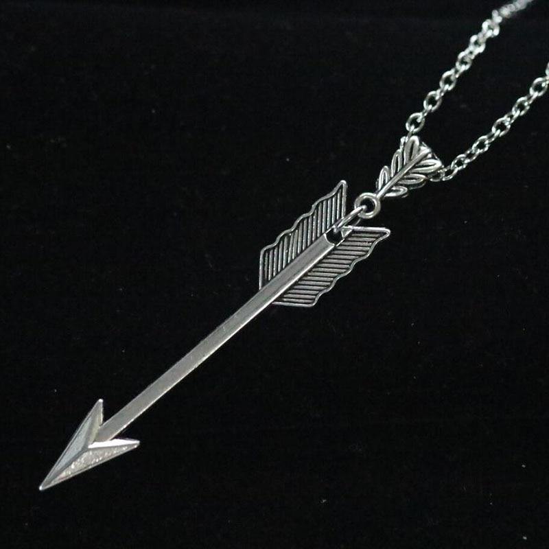 Silver Arrow Necklace - Wyvern's Hoard
