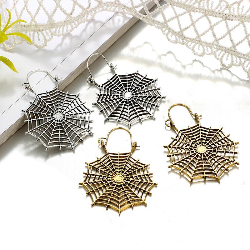 Spider's Web Earrings - Wyvern's Hoard