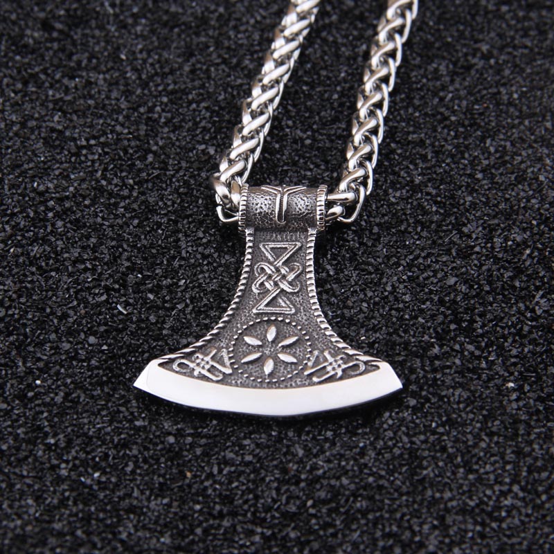 Viking Ceremonial Axehead Necklace