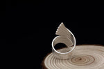 Folding Angel Wings Resizeable Ring - Wyvern's Hoard
