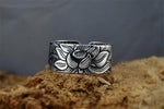Heart Sutra Lotus Ring - Wyvern's Hoard