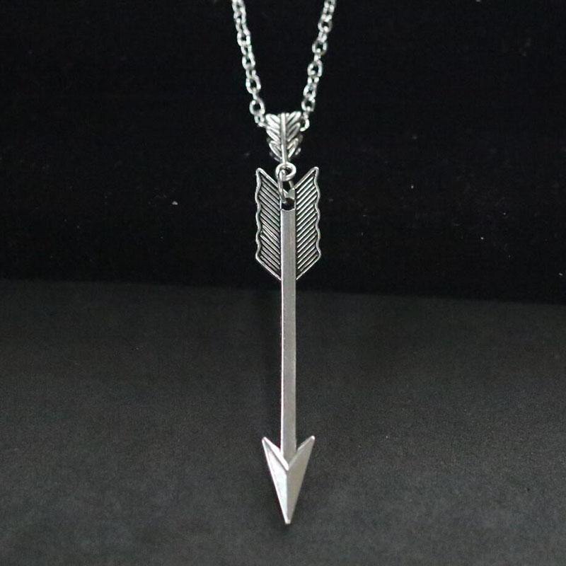 Silver Arrow Necklace - Wyvern's Hoard