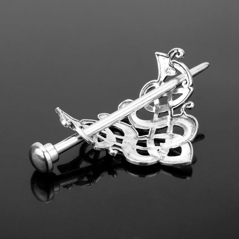 Celtic Knots Hair Stick Barrettes - Wyvern's Hoard