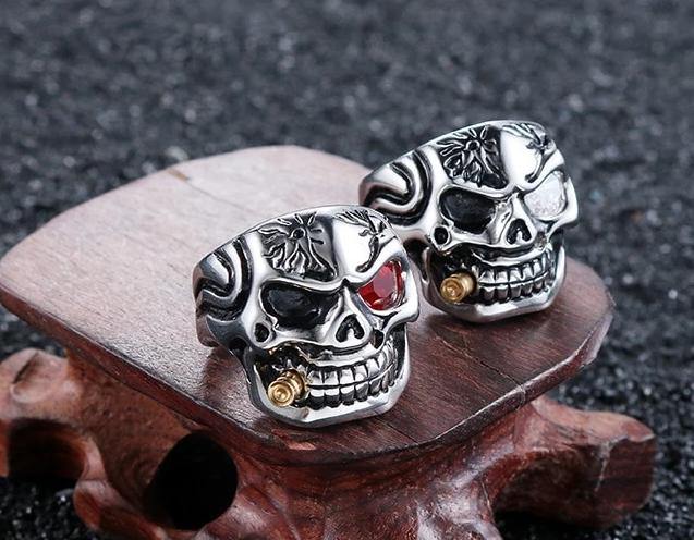 Cigar Skull Ring - Wyvern's Hoard