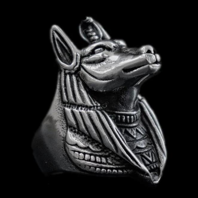 Jackal Anubis Ring - Wyvern's Hoard