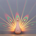 Peacock Projection Lamp - Wyvern's Hoard