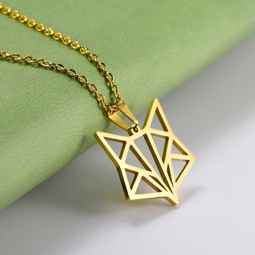 Geometric Fox Ring & Necklace - Wyvern's Hoard