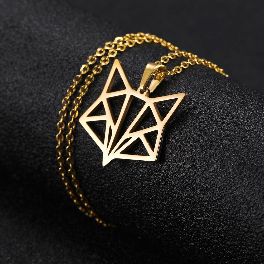 Geometric Fox Ring & Necklace - Wyvern's Hoard