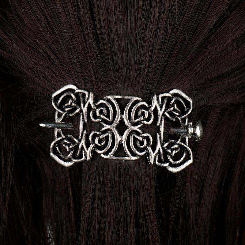 Celtic Knots Hair Stick Barrettes - Wyvern's Hoard
