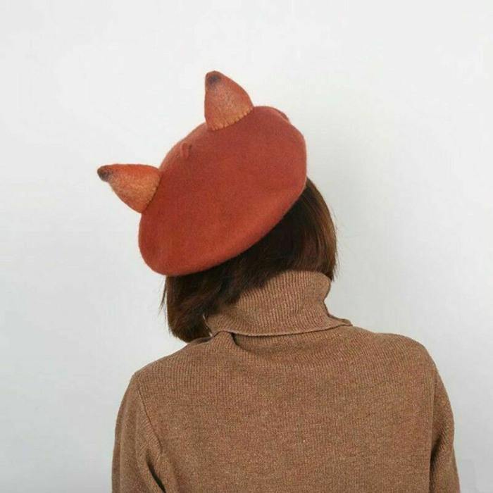 Fox Ears Beret - Wyvern's Hoard