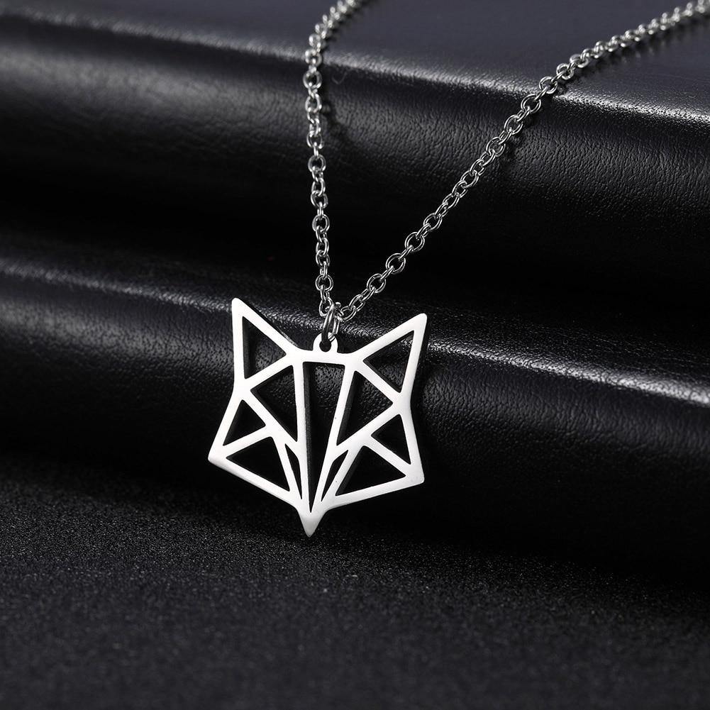 Geometric Fox Ring & Necklace - Wyvern's Hoard