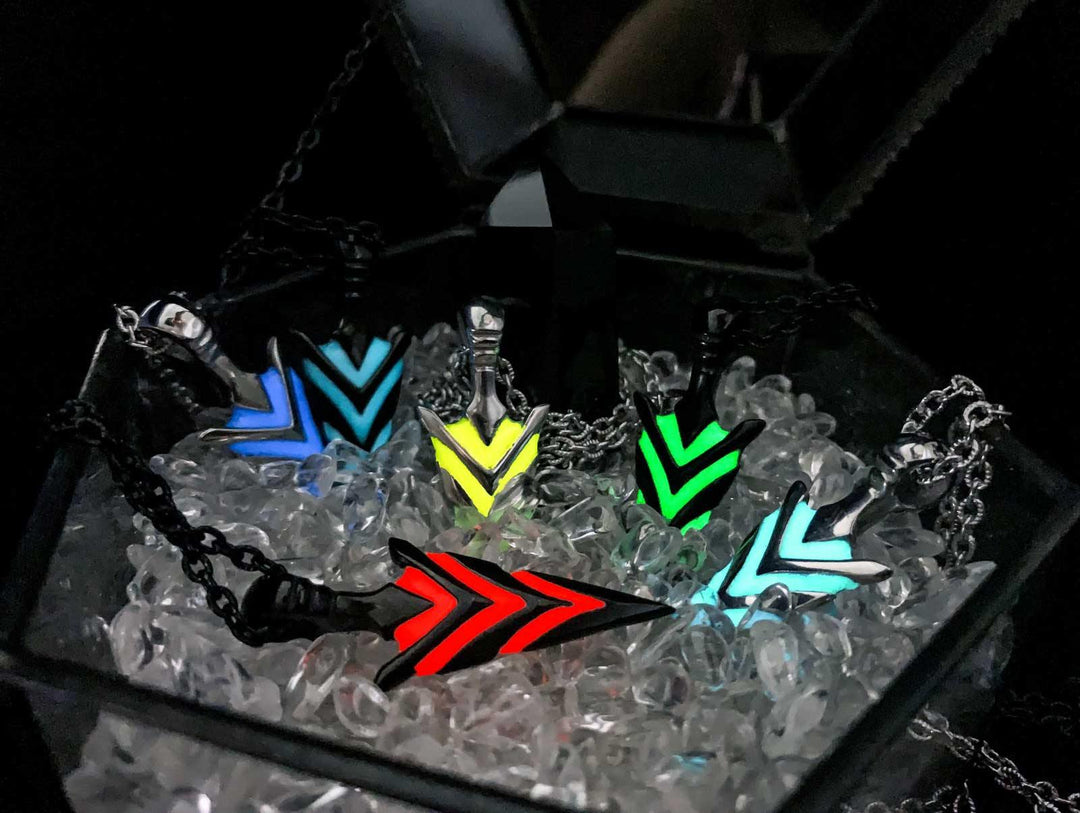 Exclusive Glow In The Dark Arrowhead Necklaces - Wyvern's Hoard
