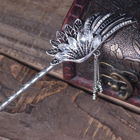 Phoenix Feathers Hair Stick