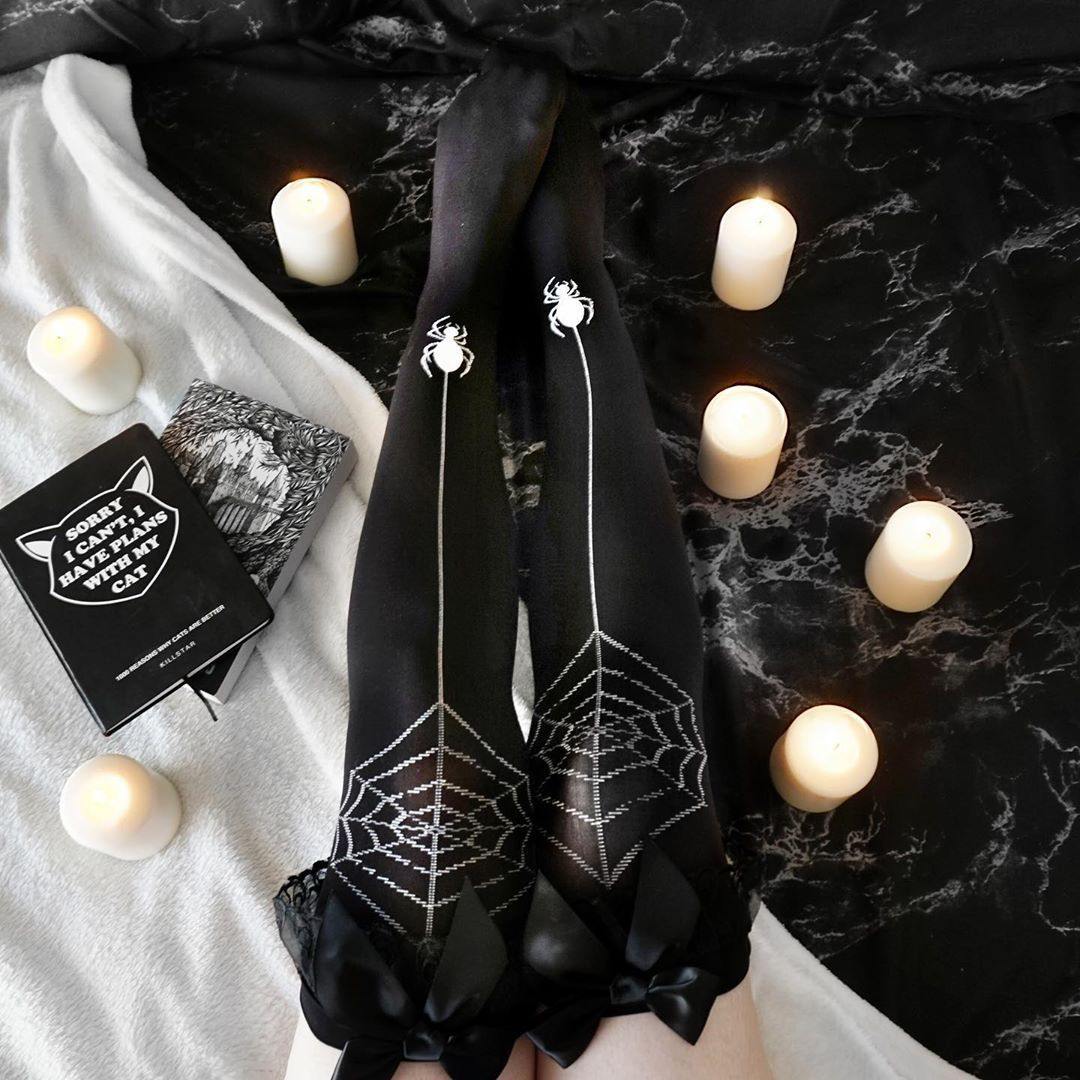 Spider's Web Stockings - Wyvern's Hoard