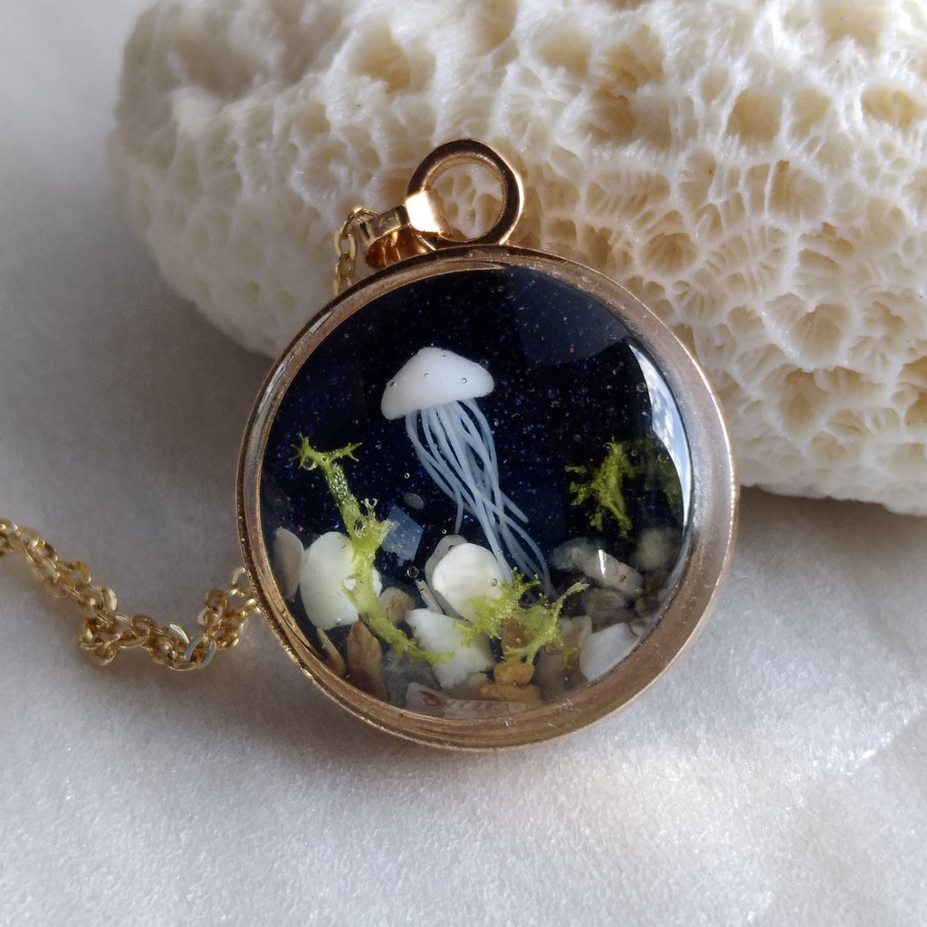 Wandering Jellyfish Necklace
