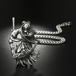 The Grim Reaper Cometh Necklace - Wyvern's Hoard