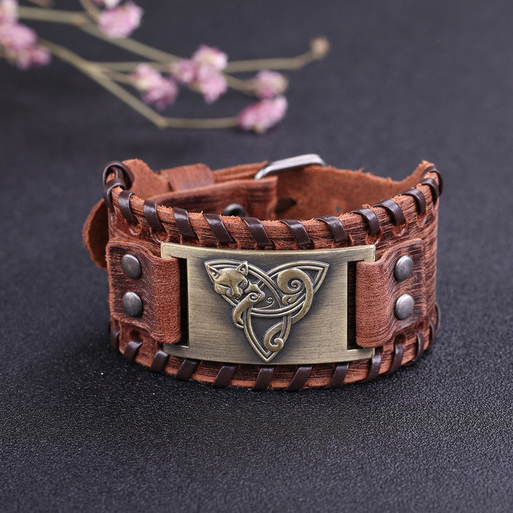 Fylgja Fox Triquetra Bracelet