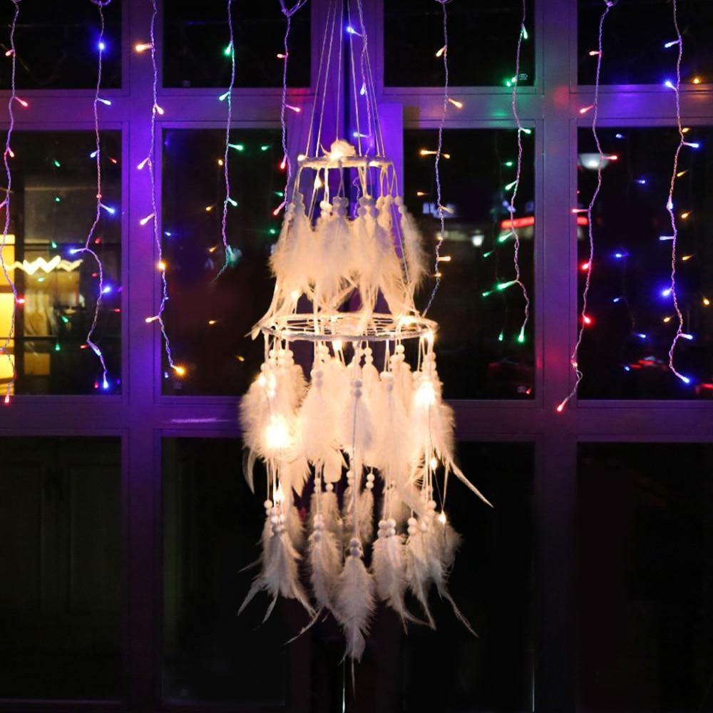 Mystical Night Chandelier Dreamcatcher - Wyvern's Hoard