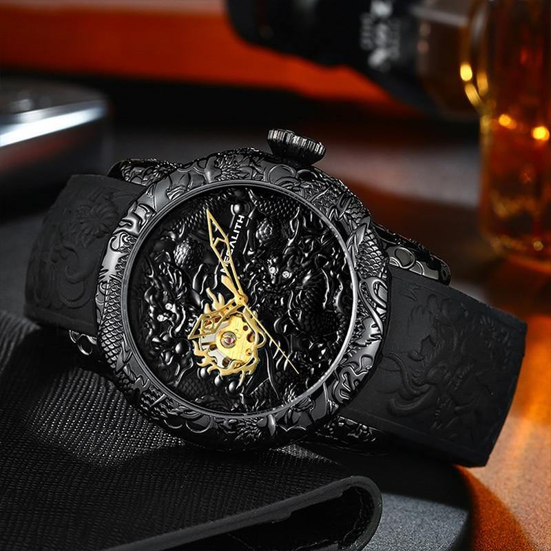 Celestial Dragons Mechanical Watch - Wyvern's Hoard