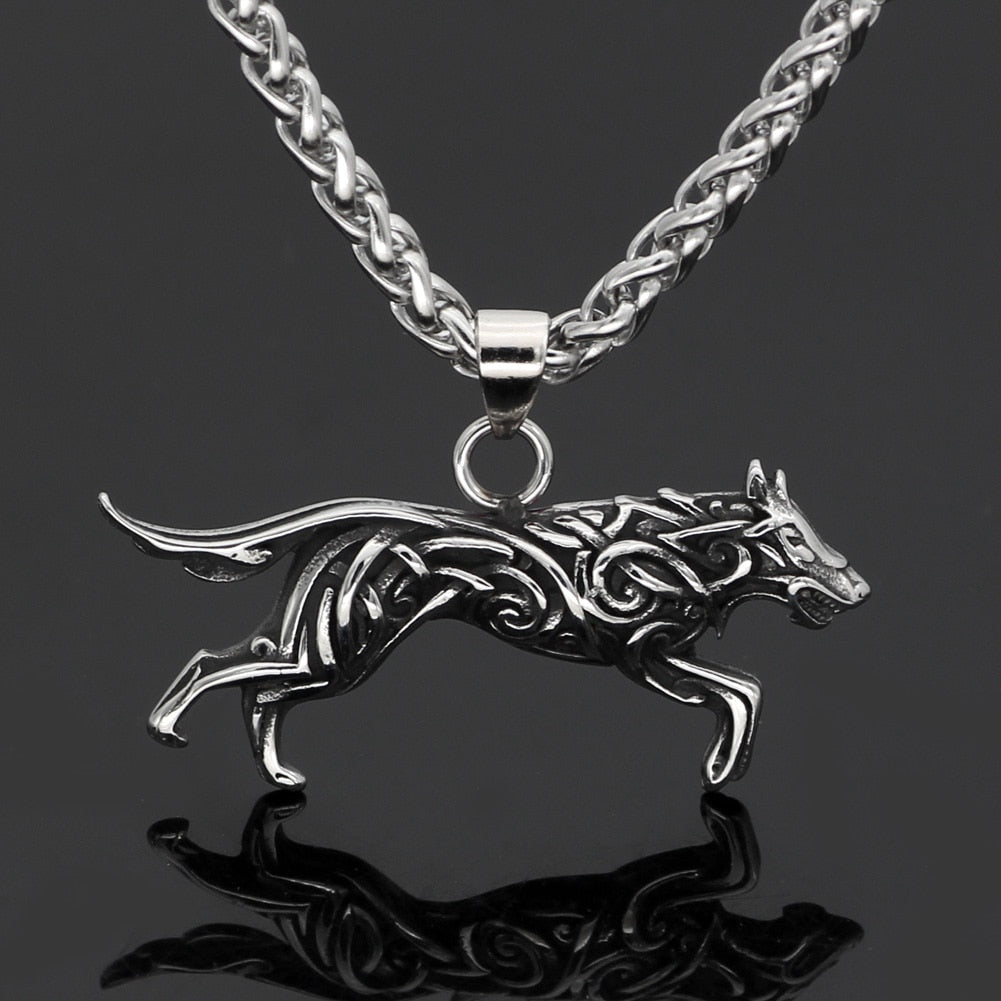 Wolf Spirit Totem Necklace